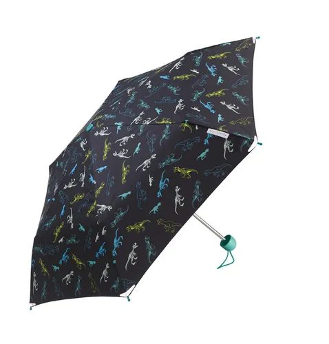 Ergobrella Kinderregenschirm mit reflektierenden Ecken Football Fan