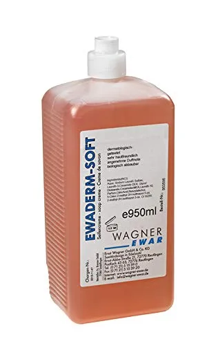 WAGNER-EWAR Flüssigseife Ewaderm-Soft 12 x 500ml - Badezimmer Halter & Spender - Sanfte Flüssigseife in praktischer 12er-Packung, ideal für den täglichen Gebrauch und sorgt für gepflegte Hände.