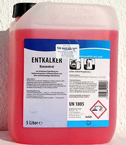 Eilfix Entkalker flüssig, 5 Liter Kanister