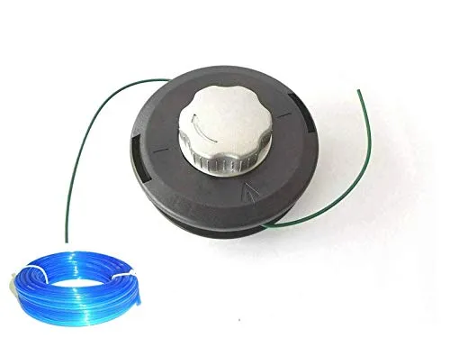 CHM GmbH Fadenkopf Easy Load Mähkopf Fadenspule Motorsense + 15 m sechskant Mähfaden