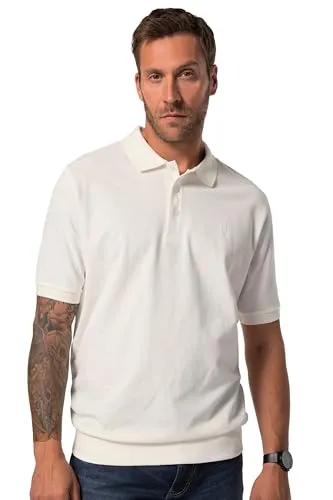 JP 1880 Herren Poloshirt L-8XL Bauchfit - Poloshirt für Herren in Übergrößen von L bis 10XL, mit speziellem Bauchfit-Schnitt und elastischem Saumbund für optimalen Sitz und Komfort.
