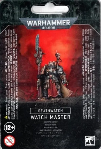 Deathwatch - Watch Master, Warhammer 40k Space Marines - 40K Miniaturen, beeindruckende Detailtreue und perfekt für Sammler und Tabletop-Spiele.