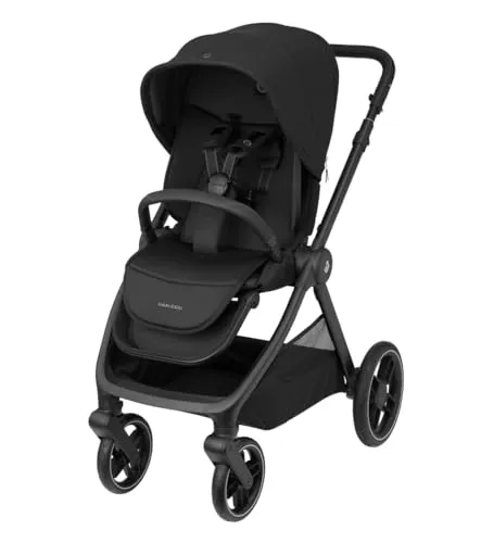 Maxi-Cosi Oxford Baby Kinderwagen – Kompakt, Ergonomisch und Flexibel - Kompakter Kinderwagen für 0–4 Jahre, mit ergonomischem Sitz und sanfter Federung. Ideal für unterwegs und einfach zusammenklappbar. 10 kg großer Aufbewahrungskorb für alles Wichtige.