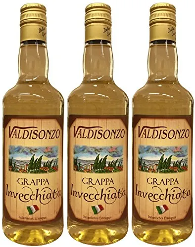 Grappa Valdisonzo Invecchiata (3 X 0,7 L) - 38% Vol.