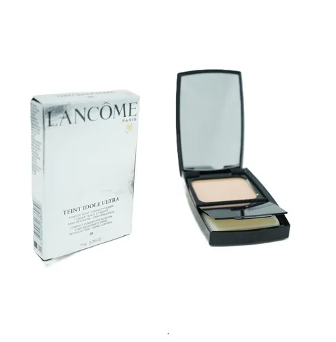 LANCOME Teint Idole Ultra - Kompakte Foundation 01 Beige Albâtre - Kompakte Foundation für einen makellosen Teint, ideal für unterwegs. Die leichte Textur sorgt für ein angenehmes Tragegefühl und eine gleichmäßige Abdeckung.