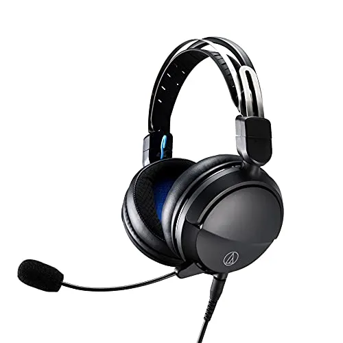 Audio-Technica ATH-GL3 Gaming-Headset - Ohrumschließendes, kabelgebundenes Headset mit 3,5 mm Stecker für exzellenten Klang und Komfort beim Gaming.