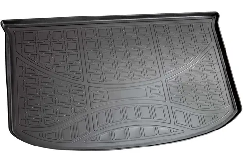 RECAMBO Kofferraumwanne für Kia Soul II, Typ PS, 2014-2019, für Kia Soul II PS, 100% passgenaue Antirutschmatte, Kofferraum Schutzmatte, Gummimatte