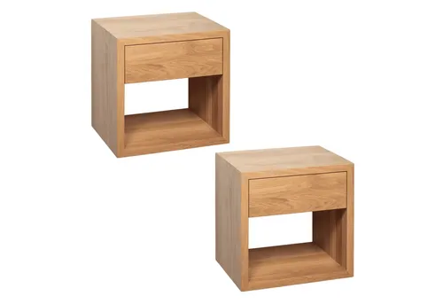 Nachttische aus Eichenholz von Woodek Design