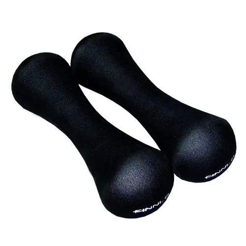 Finnlo by Hammer Kurzhantel Set 2 x 3 kg schwarz - Hanteln für vielseitiges Training: Mit hautfreundlicher Neoprenummantelung für optimalen Grip und Komfort. Ideal für gezielte Muskeldefinition zu Hause.