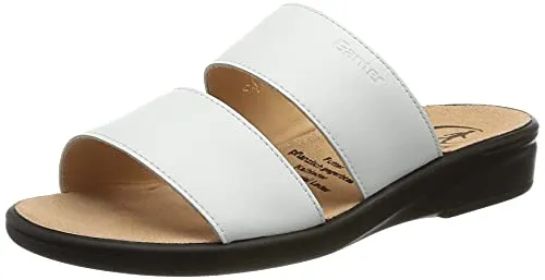 Ganter Damen Sonnica - Clogs Pantoletten, Milk, 41 EU Schmal