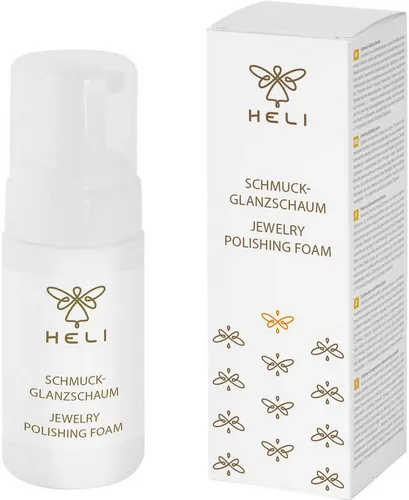HELI Schmuck Geschenk Schmuckpflege Glanzschaum Schmuckreiniger (1-St. entfernt Schmutz, Fett und Oxidation)