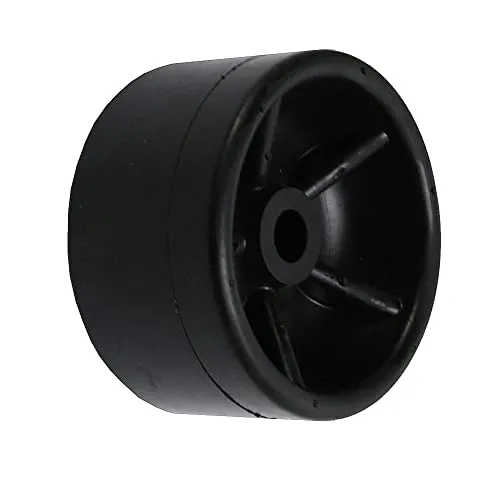 meinAnhängerersatzteil Gummi Sliprolle Spannrolle Sliprollen 120x70mm 17mm Bohrloch für Bootsanhänger