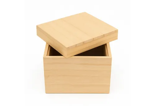 INTERGARDEN Holzkiste Holzkiste mit Deckel 15 cm – naturbelassen – Deko & Aufbewahrung