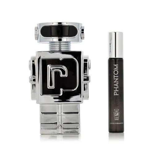 Paco Rabanne Phantom Set 100ml + 20ml - Exklusives Herrenparfüm-Set mit 100ml und 20ml Eau de Toilette. Modernes, holzig-aromatisches Duftprofil, ideal als Geschenk für stilbewusste Männer.