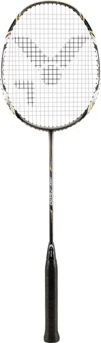 Victor Badmintonschläger G 7500 - Hochwertiger Carbonschläger für ambitionierte Spieler - Badmintonschläger aus Hi-Modulus Graphite, ideal für Freizeit- und Vereinsspieler. Steifer Schaft und kopflastige Balance sorgen für optimale Kontrolle und Power im Spiel.