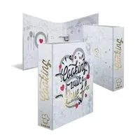HERMA Rezeptordner Cooking with love A4 - Stylischer Rezeptordner im A4-Format für Ihre Lieblingsrezepte, mit praktischen Fächern und ansprechendem Design, ideal für die Küche.
