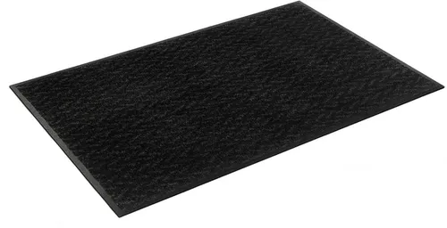 wash+dry Fußmatte Duo Charcoal 35x75cm – Waschbare Fußmatte für innen und außen - Hochwertige Fußmatte aus robustem Nylonflor und 100% Nitrilgummi, rutschfest und trittschalldämmend. Ideal für jeden Raum, pflegeleicht bis 60°C, perfekt für Allergiker und Tierbesitzer.