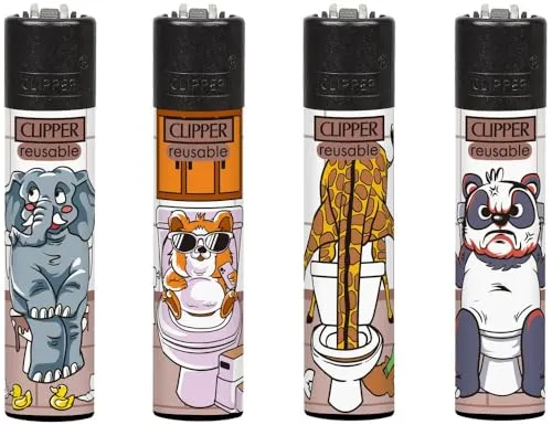 Clipper Feuerzeug Quartal 1/2025 (Potty Problems)