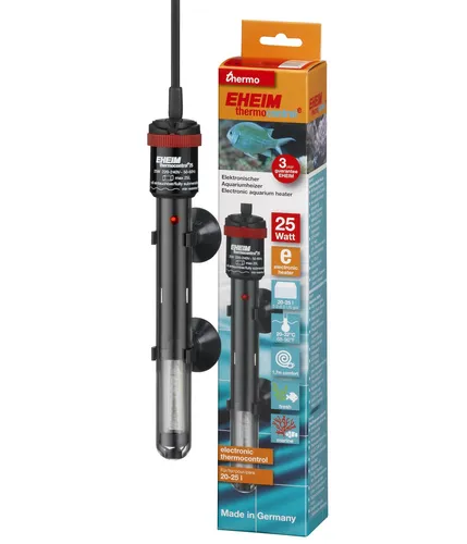 Eheim Aquarium-Heizer Thermocontrol e 25 W für Aquarien von 20 l bis 25 l