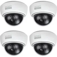 BASI Überwachungskamera Attrappe Dummy Kamera 4-tlg. Set