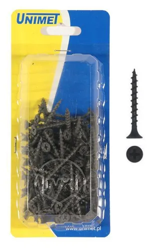 WKRĘT GIPS DREWNO FOSFATYZOWANY 3.5*35MM OP-200SZT UN 5906775107584