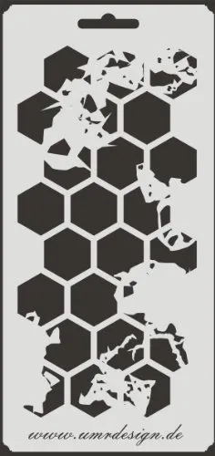 Scrapbooking Schablone S-017 20cm X 10cm