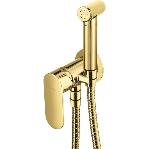 Bidetarmatur Unterputzmontage mit Handbrause - Moderne Bad- & Duscharmatur mit Rückschlagventilen für sicheren Wasserfluss. Hochwertiges Messing und Anti-Twist-System für optimalen Komfort und Langlebigkeit.