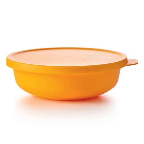 Tupperware Aloha 450ml gelb Schüssel Servieren in gelb von Tupperware
