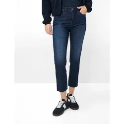 Brax Damen Five-Pocket-Hose Style MARY S USED DARK BLUE, Gr. 36K - Stilvolle Five-Pocket-Jeans im Regular Fit, ideal für den Alltag und bequem im Tragen.