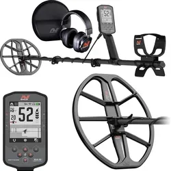 Minelab Manticore High-End Metalldetektor mit Gratis M15 Spule - Wasserdichter Profi Metalldetektor mit 2D Anzeige für präzise Ortung, ideal für Schatzsucher und Hobbyarchäologen.