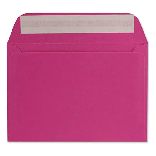 DIN C6 Brief-Umschläge Pink