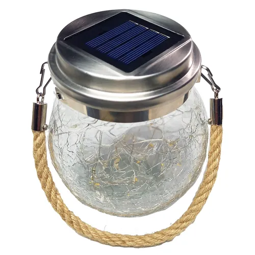 Solarlampen außen 20 LED, Solarleuchte Garten, Solar-Laterne, Solar-Lampions