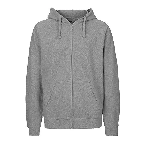 Stylischer Herren Zip Hoodie aus Bio-Baumwolle - Kapuzenpullover für Herren, aus 100% Bio-Baumwolle gefertigt, bietet höchsten Tragekomfort und ist ideal für Freizeit und Sport.