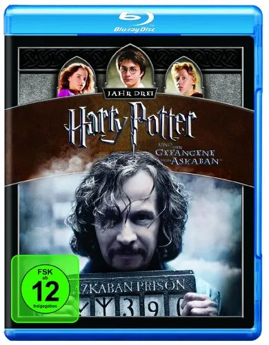 Harry Potter und der Gefangene von Askaban [Blu-ray] - Fantasy-Film, Freigegeben ab 12 Jahren, mit spannenden Abenteuern und magischen Momenten für die ganze Familie
