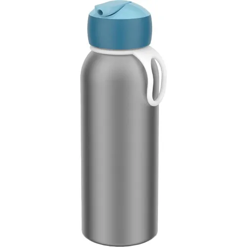 Mepal CAMPUS Thermoflasche Flip-Up 350 ml - Cool Blue - Thermobehälter für Kinder, hält Getränke bis zu 12 Stunden kühl und bietet ein kinderfreundliches Flip-Up-Trinksystem für einfaches Trinken.