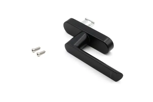 Produktbild Schüco Fenstergriff Drehgetriebe Alu RAL 9005 schwarz 269510 (Nachfolger von 214