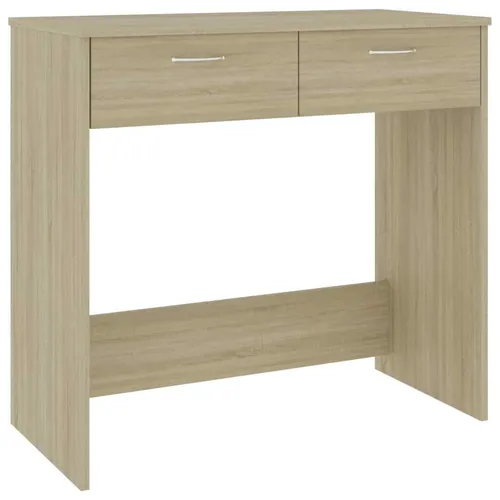 furnicato Schreibtisch Sonoma-Eiche 80x40x75 cm