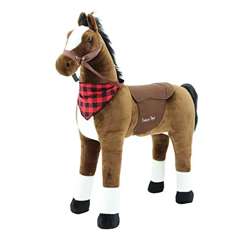 Sweety Toys 7523 Plüsch Stehpferd 