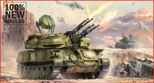 1:100 Zvezda Soviet Antiaircraft Weapon System