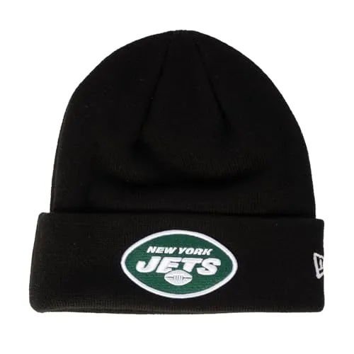 New Era Beanie - Limitierte Wintermütze (New York Jets) - Exklusive Strickmütze von New Era mit Team-Logo und -Name, ideal für Fans von NBA und NFL. Limitiert und nur bei uns erhältlich, ein echtes Sammlerstück!