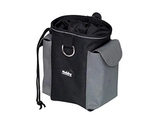 Nobby Snackbeutel 2 in 1 grau Ø 11 x 16 cm