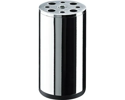 Möbelfuss Nema verchromt rund verchromt xx100 mm Belastbarkeit 50 kg