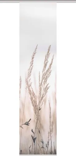 Vision S Schiebegardine 'RELVA' in Bambus-Optik - Schiebegardine in natur, halbtransparent und individuell kürzbar, ideal als Sichtschutz oder Raumteiler. Pflegeleichtes Polyester sorgt für Langlebigkeit und hohe Lichtbeständigkeit.