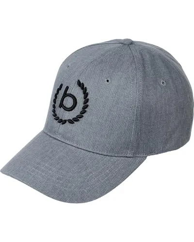 bugatti Baseballkappe mit Logo - One Size Grau für Damen und Herren - Baseball Caps für Herren, anpassbare One Size Mütze mit hochwertigem Material für maximalen Tragekomfort und ein stylisches Accessoire.