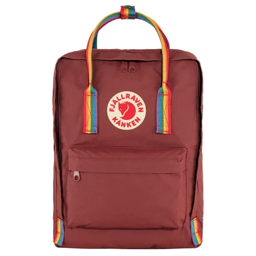 Fjällräven Kanken Rainbow Ox Red-Rainbow Pattern Rucksack von Fjällräven