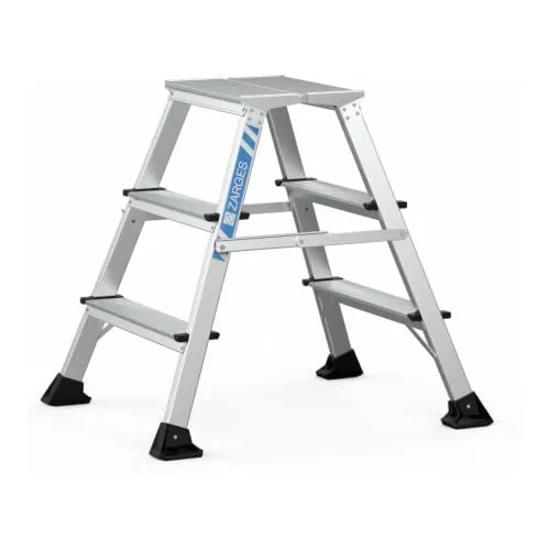 Zarges Trittleiter Arbeitspodest XLstep P 2x3 Stufen von ZARGES