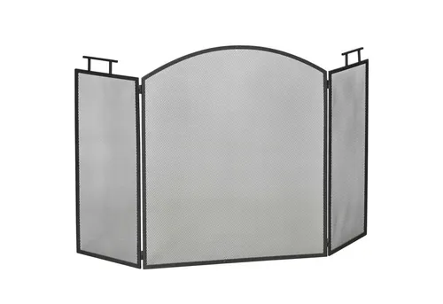 HOMCOM Kamingitter Kaminschirm