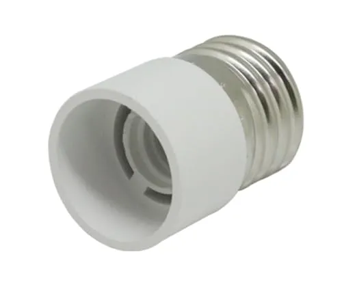 Stück Lampensockel Adapter Konverter Sockeladapter für Fassung E14 E27 GU10 B22 für LED Halogen und Energiesparlampen (E27 auf E14) 1