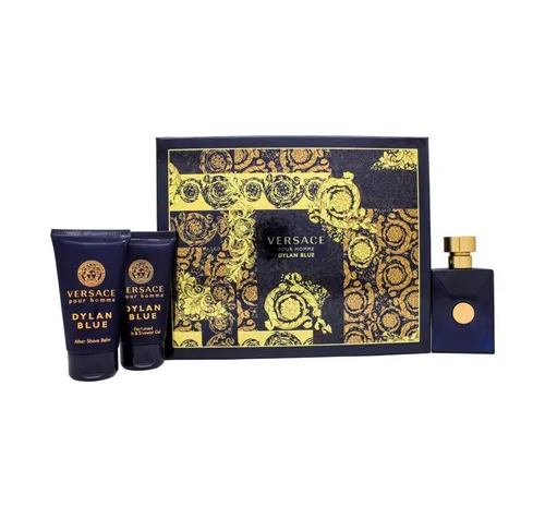 Versace Eau de Toilette Pour Homme Dylan Blue Geschenkset 50ml - Elegantes Geschenkset mit 50ml EDT, ideal für besondere Anlässe. Verleihen Sie Ihrem Auftritt eine raffinierte Note mit diesem zeitlosen Duft.