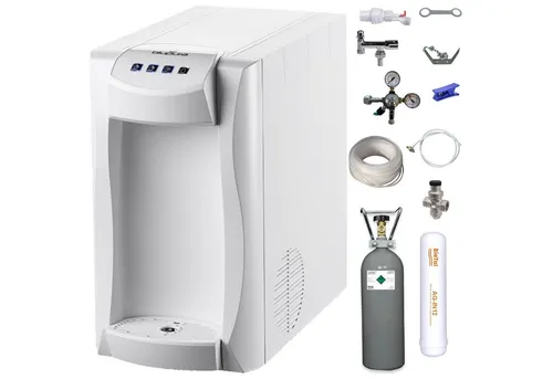 BieTal Wassersprudler Blupura Piccola 15 Fizz SET – Sprudelwasser für Zuhause